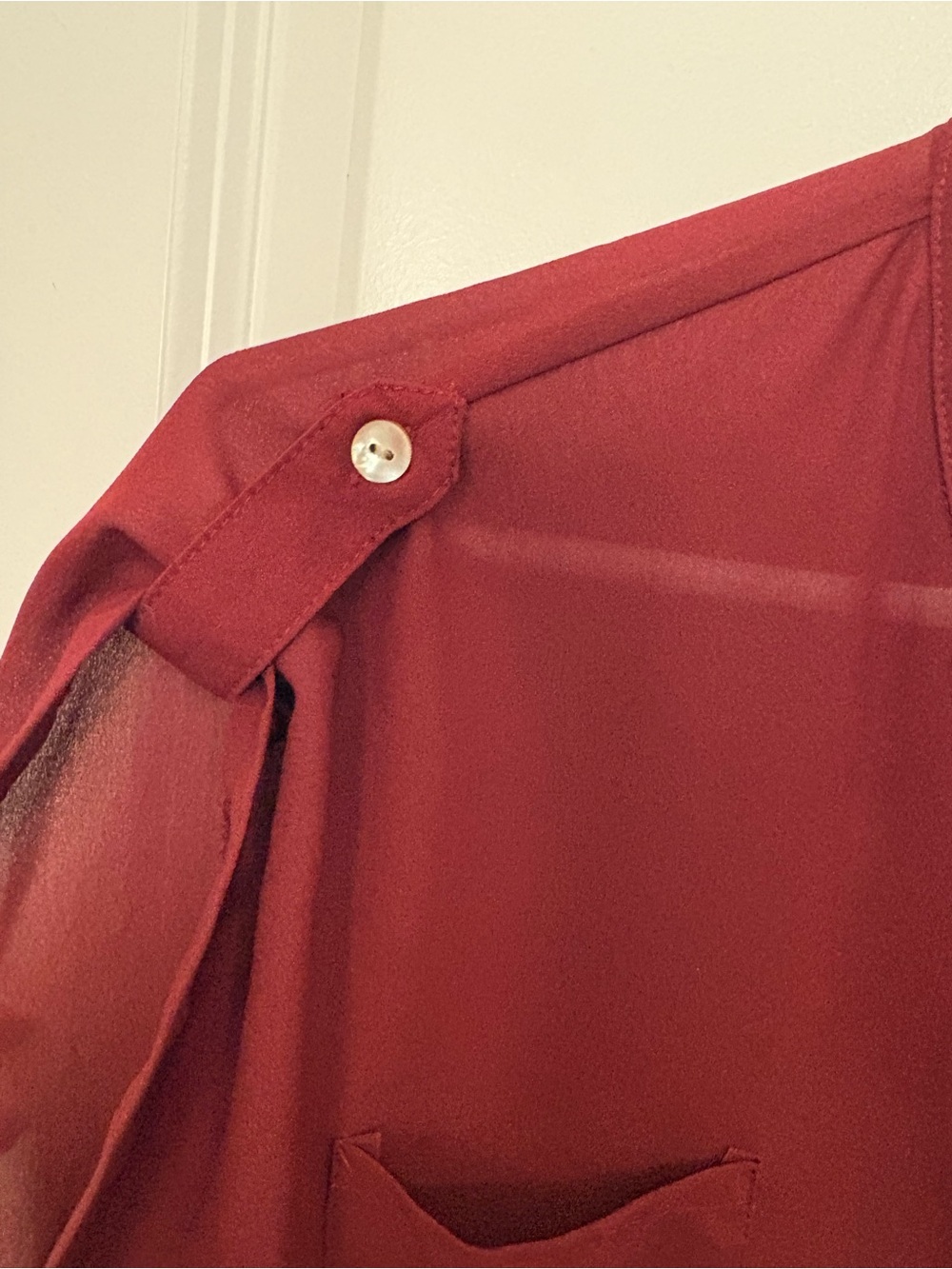 Red Blouse - Picture 3 of 7